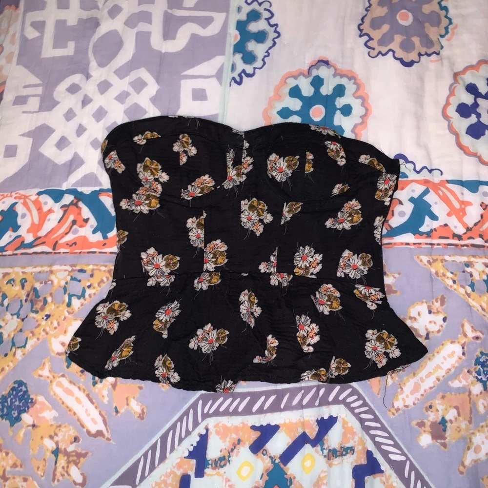 Kimchi Blue floral bustier